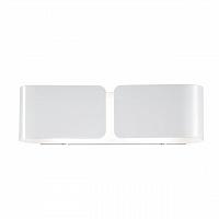 Купить Настенный светильник Ideal Lux Clip AP2 Small Bianco