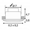 Купить Уличный светодиодный светильник SLV Out 65 Square Led Set 114470