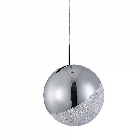 Купить Подвесной светодиодный светильник Crystal Lux Pio SP1 D150 Chrome