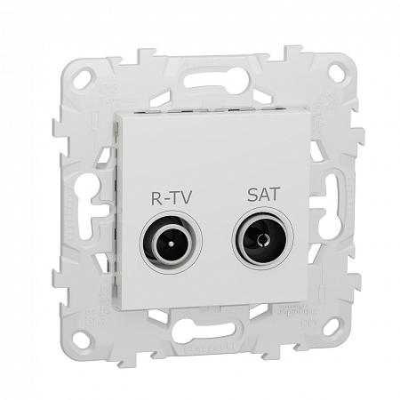 Купить Розетка R-TV/SAT одиночная Schneider Electric Unica New NU545418