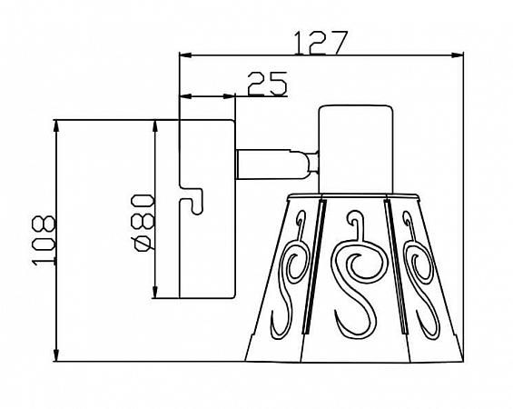 Купить Спот Rivoli Notabile 7005-701