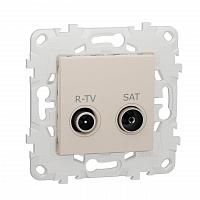 Купить Розетка R-TV/SAT оконечная Schneider Electric Unica New NU545544