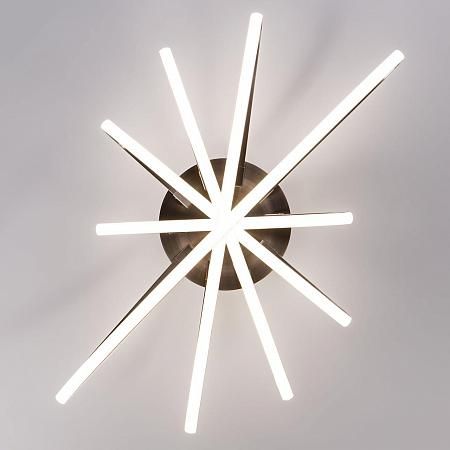 Купить Потолочный светодиодный светильник Eurosvet 90100/5 сатин-никель
